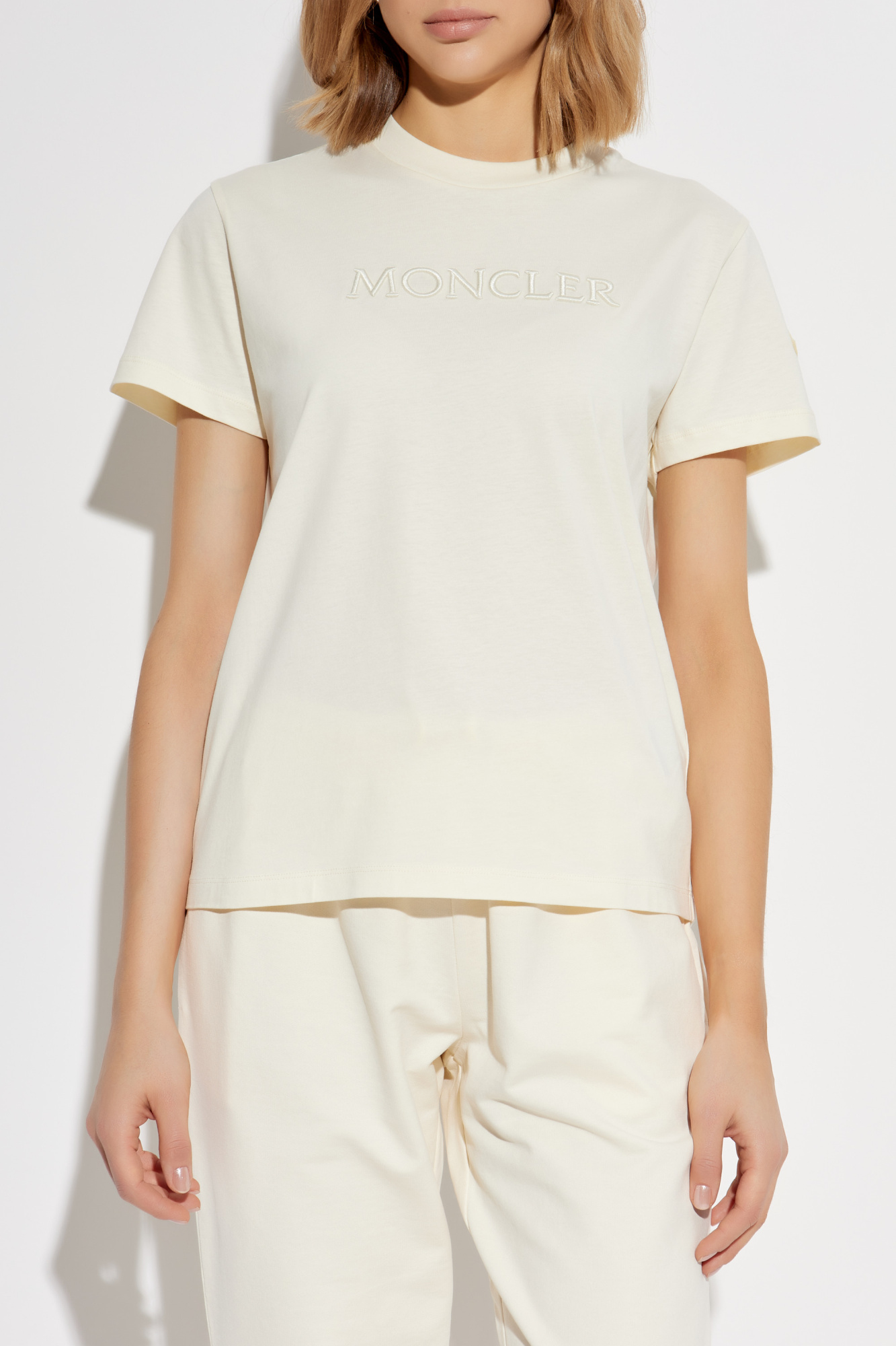 Moncler T-shirt with logo | Women's Clothing | Vitkac